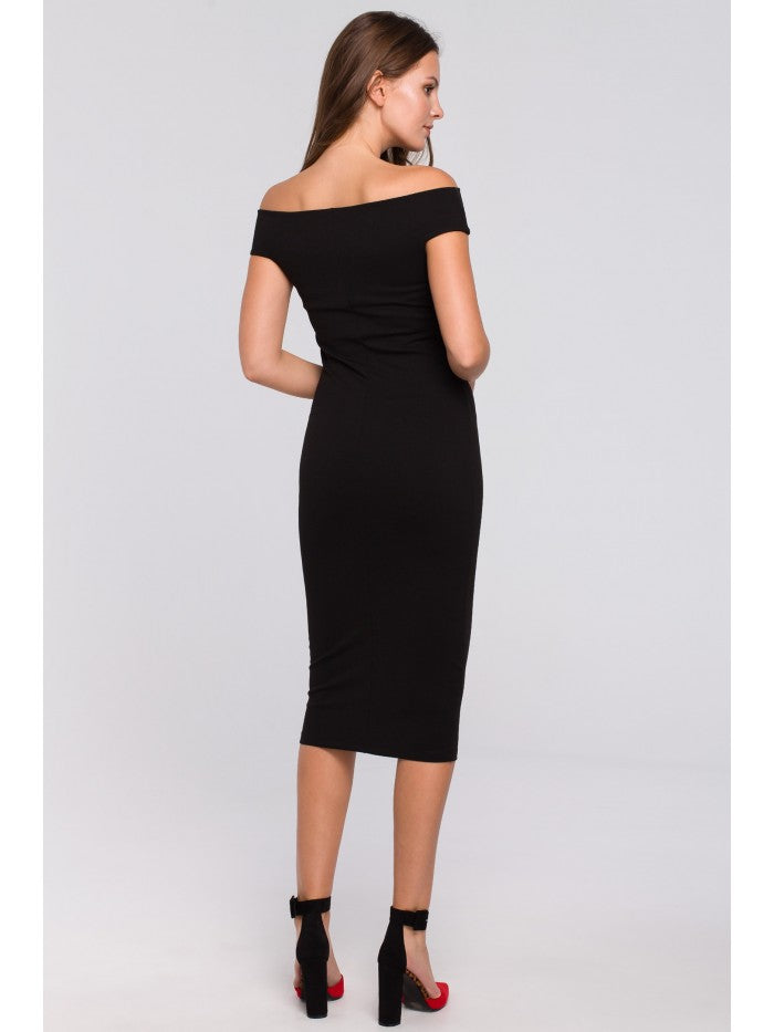 makover Midikleid aus Strick - Schwarz, S