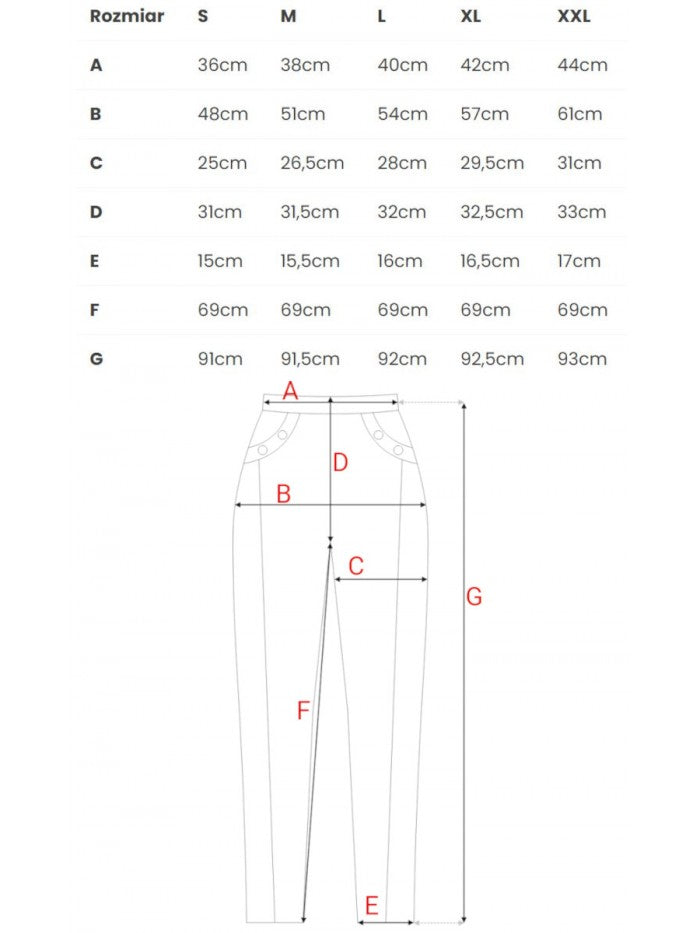 BeWear Hose mit Nähten an den Beinen - Dunkelgrün, S