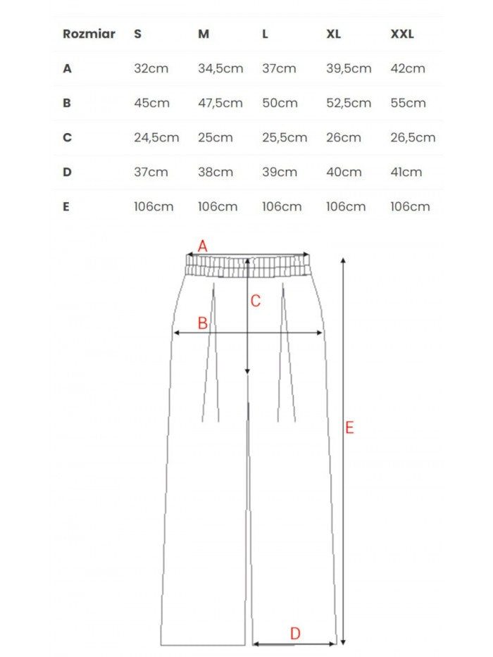BeWear Hose aus Viskose mit Bundfalte - Bordeaux, S