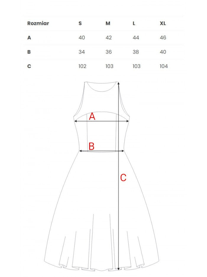MOE Abendkleid mit tailliertem Oberteil - Schwarz, S