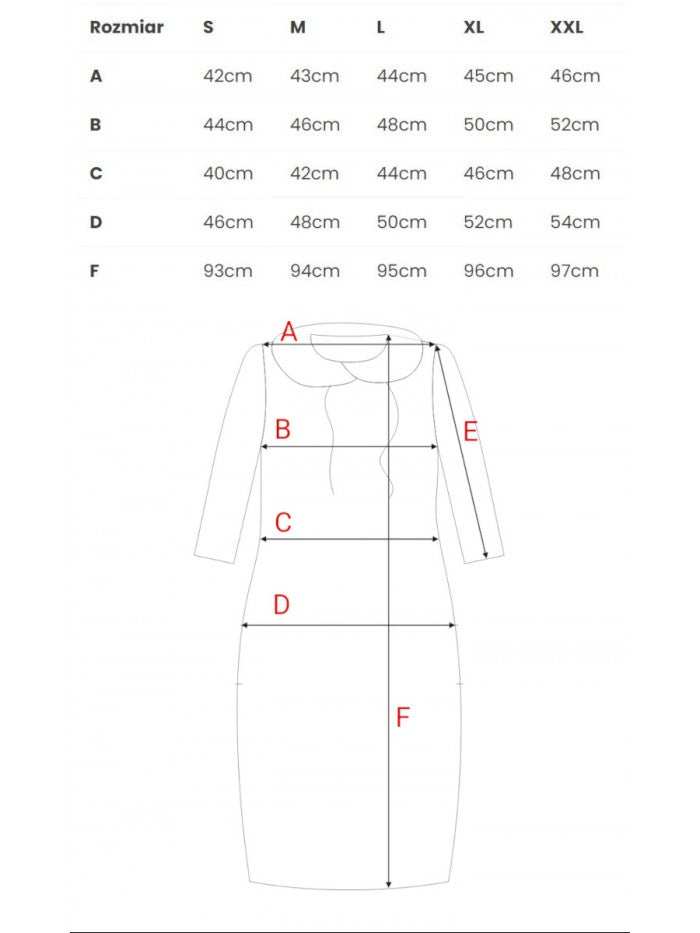 MOE Einfaches Sweatshirt-Kleid mit Kragen - Schwarz, S