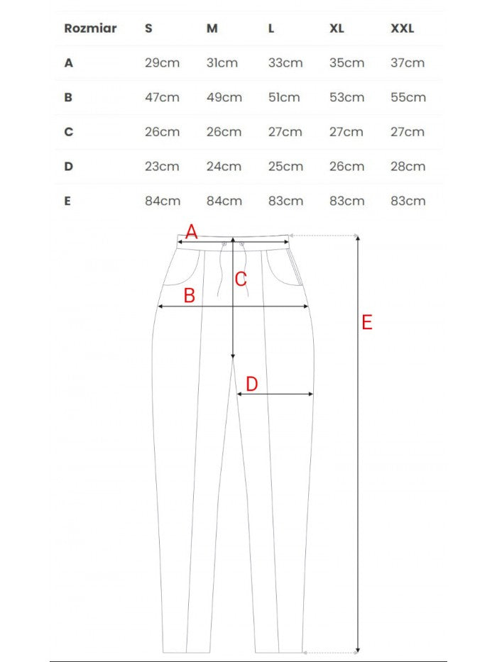 MOE Zigarillohose 7/8 Länge - Schwarz, S