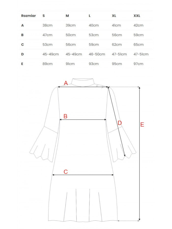 MOE A-Linien-Kleid - Schwarz, S