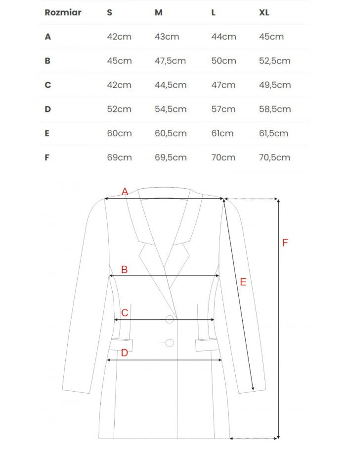 MOE Blazer aus Öko-Leder - Schwarz, S