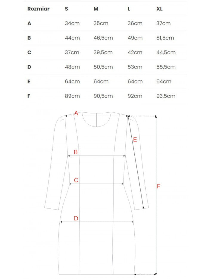 MOE Bedrucktes Kleid mit formgebenden Nähten - Modell 1, S