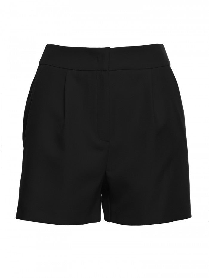 MOE Plissee-Shorts - Schwarz, S