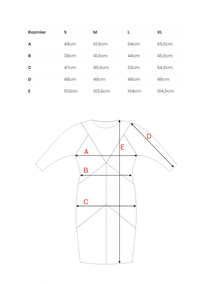 MOE Kleid mit Nähten und Puffärmeln - Graphit, S