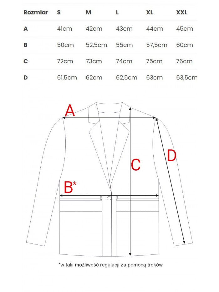MOE Taillenblazer - Beige, S