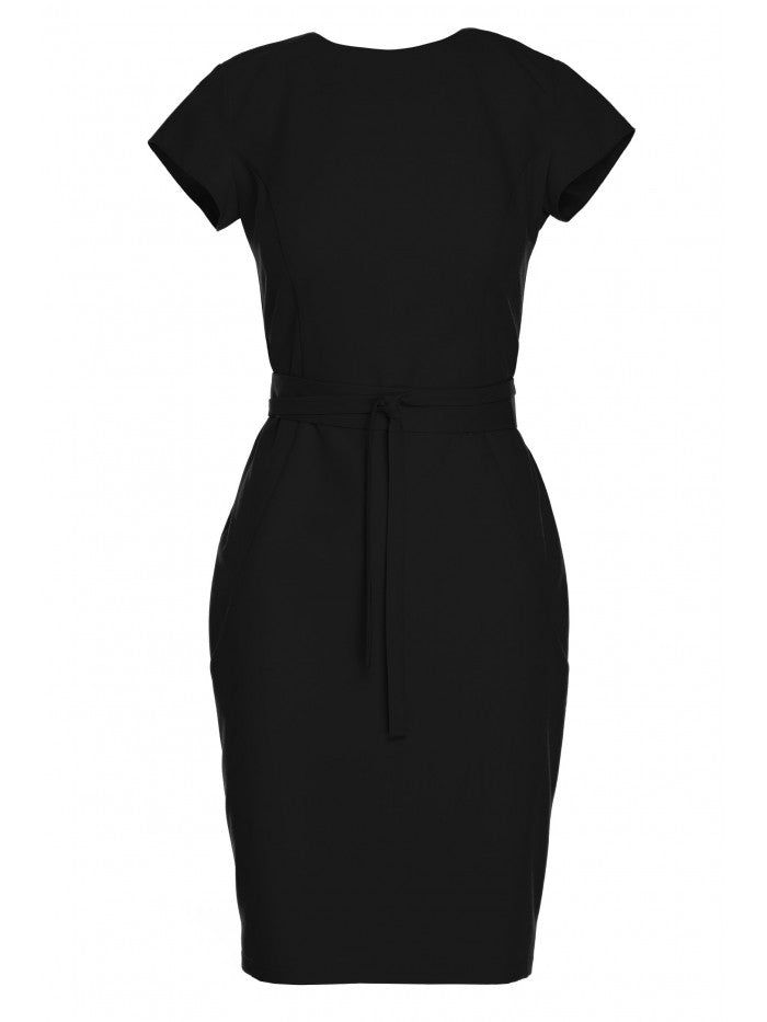 Stylove Bleistiftkleid mit Nähten - Schwarz, S