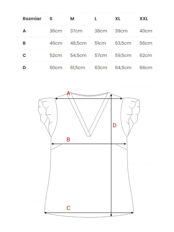 Stylove Bluse mit Rüschen - Modell 1, S